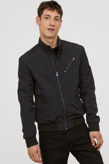 Куртка-бомбер из нейлона H&M
