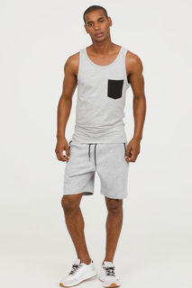 Спортивные шорты из трикотажа H&M