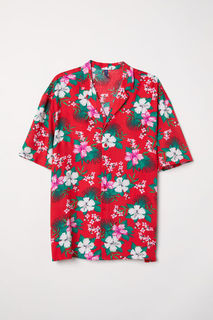 Рубашка с рисунком H&M