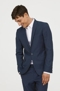 Пиджак Skinny fit H&M