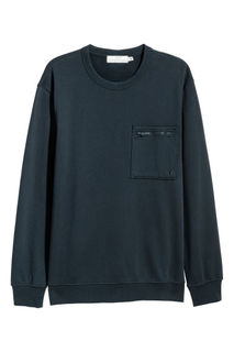 Свитшот с нагрудным карманом H&M