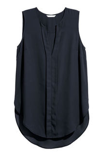 Блузка с треугольным вырезом H&M