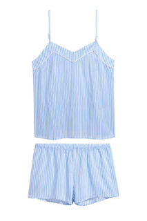 Пижама, майка и шорты H&M