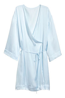 Атласное кимоно H&M