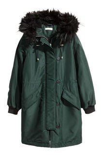 Утепленная парка H&M