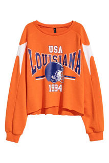 Свитшот с принтом H&M