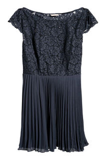 H&M+ Плиссированное платье H&M