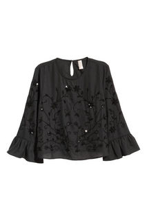 Блузка с бисером H&M