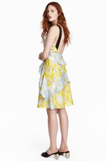Платье из шелкового шифона H&M