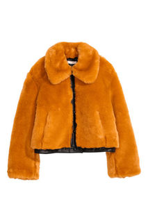 Жакет из искусственного меха H&M