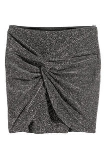 Блестящая юбка H&M