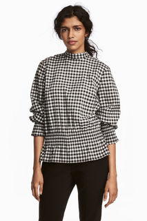 Блузка с вафельной резинкой H&M