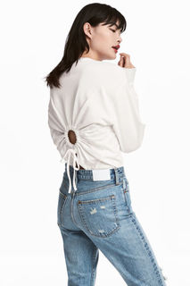 Свитшот с вырезом H&M