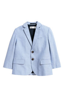 Хлопковый пиджак H&M
