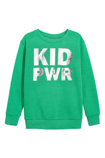 Свитшот с принтом H&M