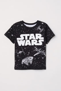 Футболка с принтом H&M