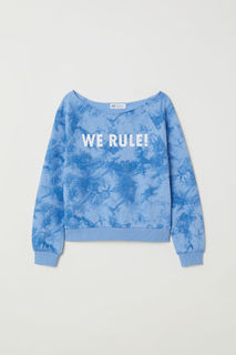 Свитшот с принтом H&M
