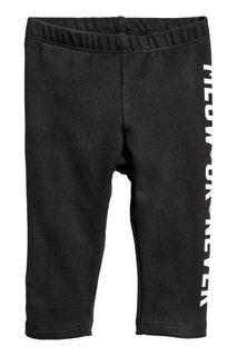 Легинсы с принтом H&M
