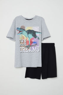 Трикотажная пижама H&M