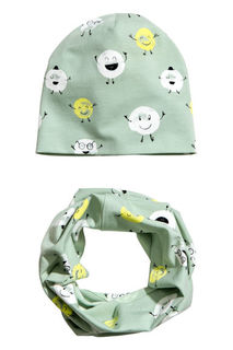 Шапка и шарф-труба H&M