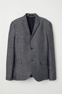 Шерстяной пиджак Slim fit H&M