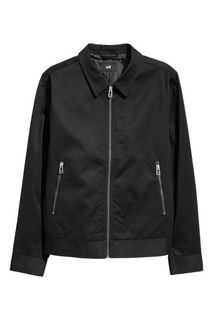 Хлопковая куртка-рубашка H&M