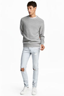 Джинсы Trashed Skinny H&M