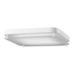 ЛЕВАНГ Светодиодный потолочный светильник, четырехугольной формы, белый Ikea