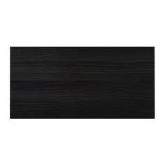 ТИНГСРИД Фронтальная панель ящика, под дерево черный Ikea