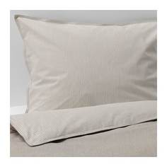 БЛОВИНДА Пододеяльник и 2 наволочки, бежевый Ikea