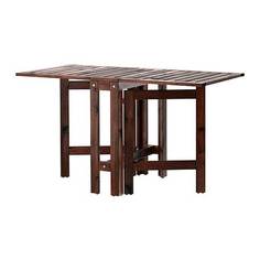 ЭПЛАРО Складной стол, садовый, коричневая морилка Ikea