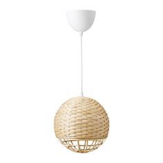 ИНДУСТРИЕЛЛ Подвесной светильник, шарообразный бамбук Ikea