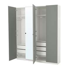 ПАКС Гардероб, белый, Реинсволл Викедаль Ikea