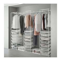 АЛЬГОТ Рама/сетч корзины/штанга, белый Ikea