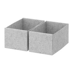 КОМПЛИМЕНТ Коробка, светло-серый Ikea