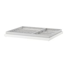 КОМПЛИМЕНТ Выдвижная полка+вставка, белый Ikea