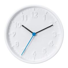 СТОММА Настенные часы, белый Ikea