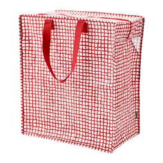 КНЭЛЛА Сумка, красный/белый Ikea