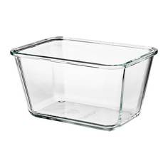 ИКЕА/365+ Контейнер для продуктов, прямоугольн формы, стекло Ikea