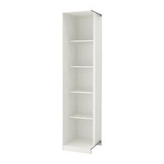ПАКС Дополнительн угловой модуль/4 полки, белый Ikea