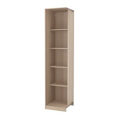 ПАКС Дополнительн угловой модуль/4 полки, под беленый дуб Ikea