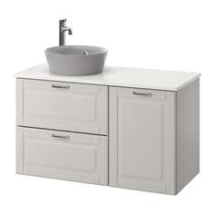 ГОДМОРГОН/ТОЛКЕН / КАТТЕВИК Шкаф со столешницей 40см раковина Ikea