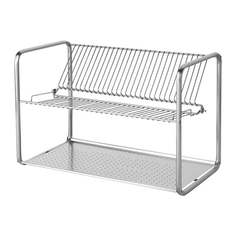 ОРДНИНГ Сушилка посудная, нержавеющ сталь Ikea