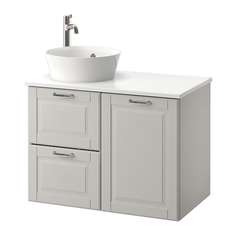 ГОДМОРГОН/ТОЛКЕН / КАТТЕВИК Шкаф со столешницей 40см раковина Ikea