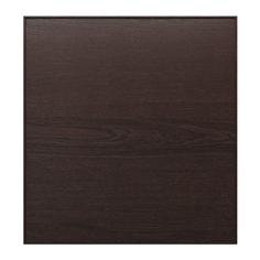 ИНВИКЕН Дверь, черно-коричневый шпон Ikea