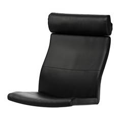 ПОЭНГ Подушка-сиденье на кресло, Смидиг черный Ikea