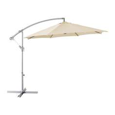 КАРЛСЭ Зонт от солнца, подвесной, бежевый Ikea