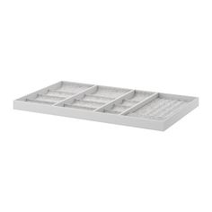 КОМПЛИМЕНТ Вставка для выдвижной полки, светло-серый Ikea