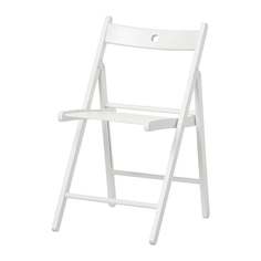 ТЕРЬЕ Стул складной, белый Ikea