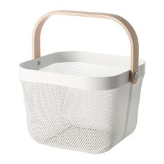 РИСАТОРП Корзина, белый Ikea